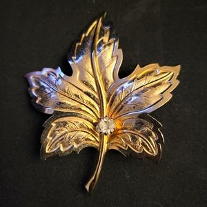 Maple Leaf Brooch